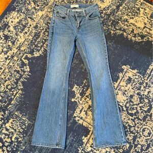 Abercrombie & Fitch Mid Rise Bootcut Jeans